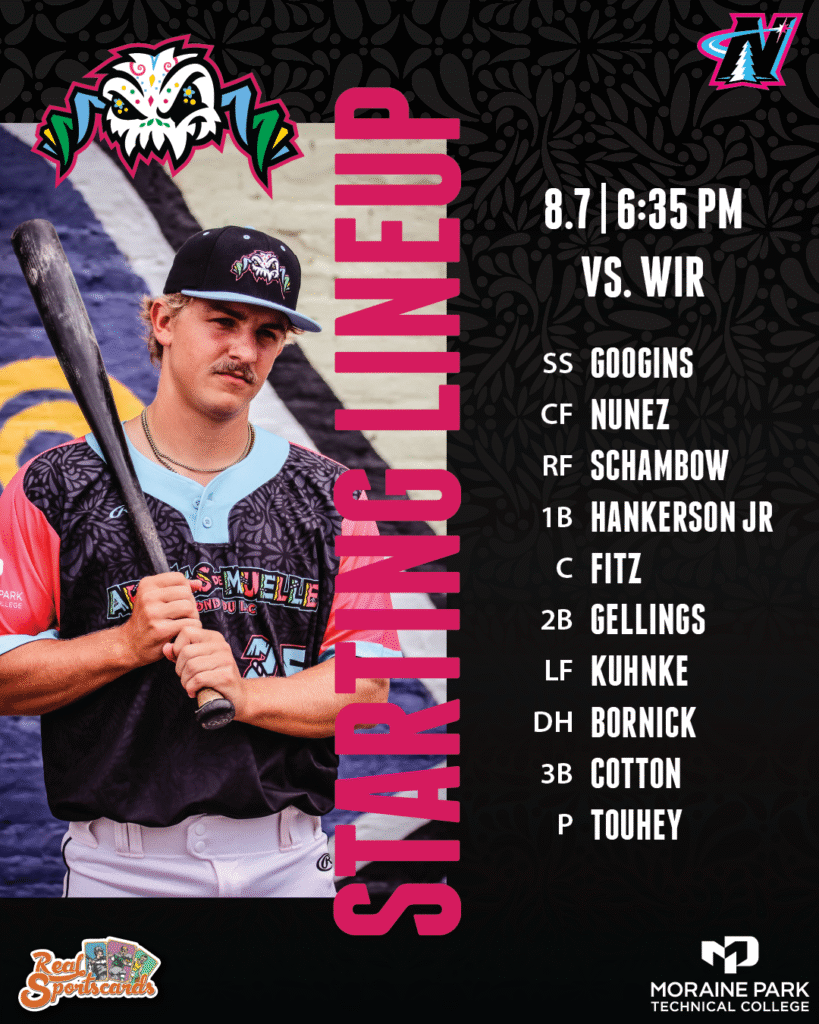 Arañas Starting Lineup Post